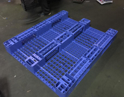 Single Faced Recycled Storage Heavy Duty Plastic Pallet  For Warehouse