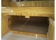 Convenient Store Wooden Retail Display Stand / Wooden Display Shelf