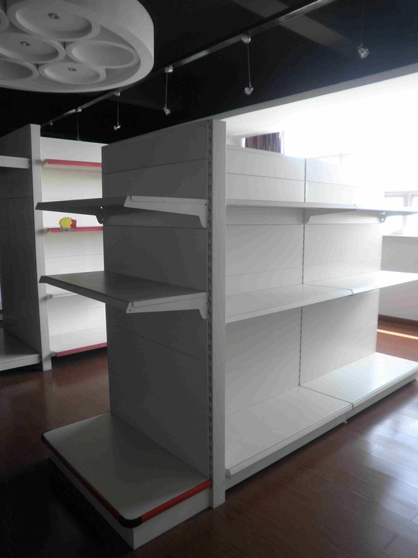 Fixed Grocery Store Shop Supermarket Display Shelving Customized L900 * W450 * H1600 mm