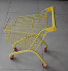 Colorful European Child Size Metal Shopping Cart Wire Basket Trolley 460×330×630 mm