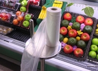 Custom Steel Supermarket Parts Double Head Plastic Grocery Bag Holder