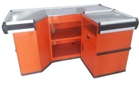 Cashier Table Durable Supermarket / Retail Store Counters Desk For Checkout